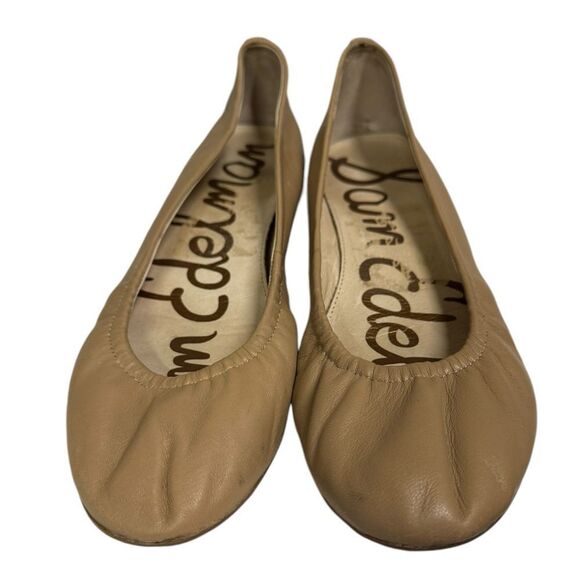 Sam Edelman Noah Women's Tan Leather Slip-on Ballet Flats 7.5 - Picture 4 of 7